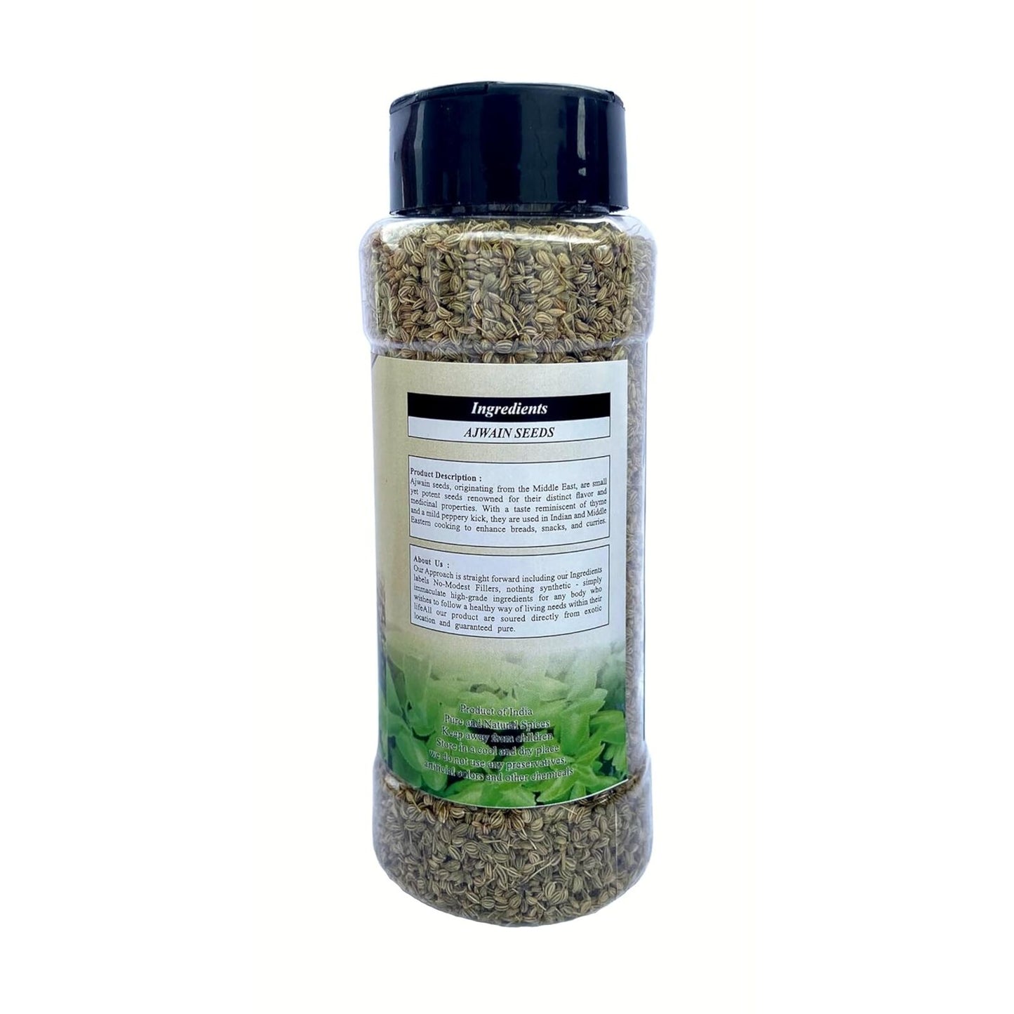 Raslok Indian Ajwain Seeds | Carom Bishops Weed | Spice Whole | All Natural | Vegan | Indian Origin 3.5 oz - 100gm