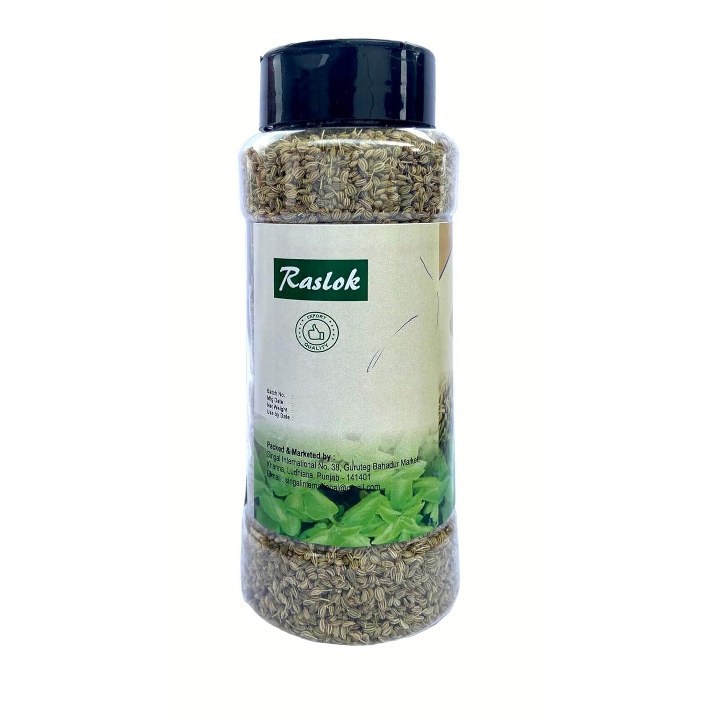 Raslok Indian Ajwain Seeds | Carom Bishops Weed | Spice Whole | All Natural | Vegan | Indian Origin 3.5 oz - 100gm