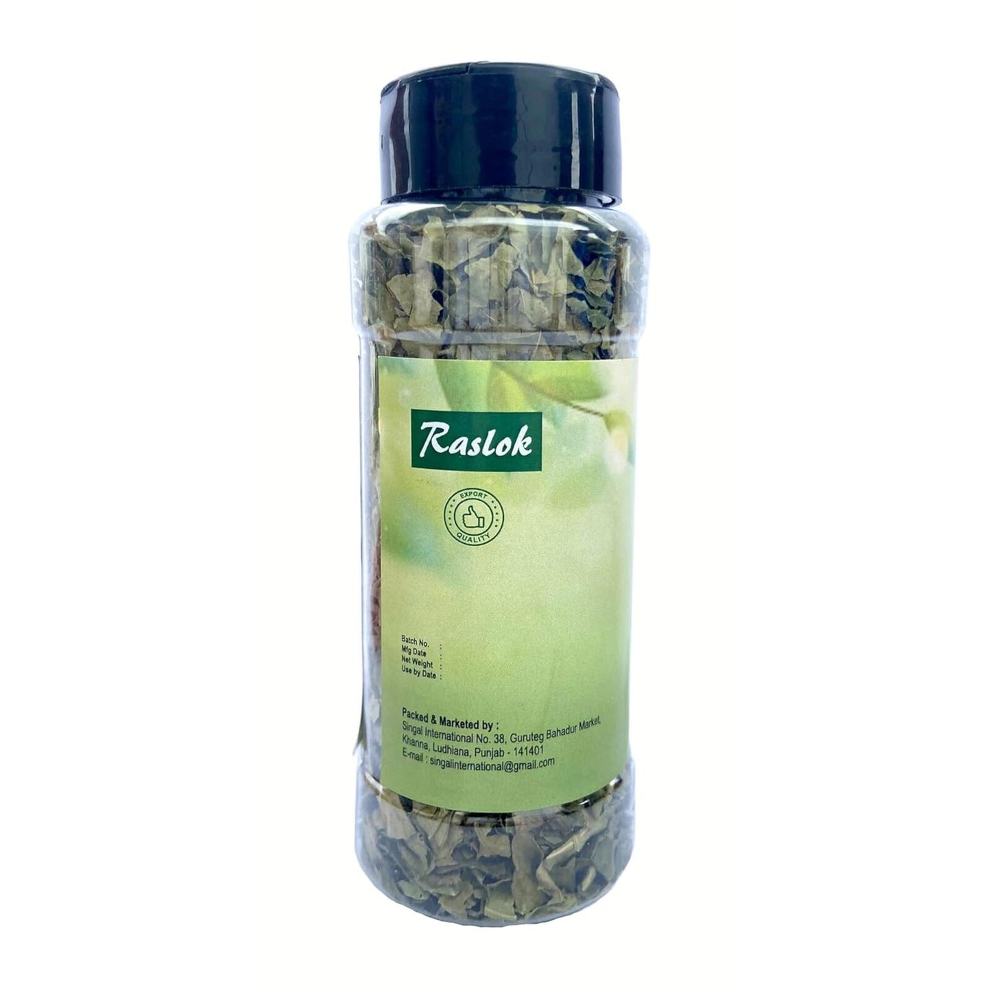 Raslok Dried Curry Whole Leaves (Kari Neem Patha) | 0.7 oz - 20gm | All Natural | Vegan | Gluten Friendly | NON-GMO