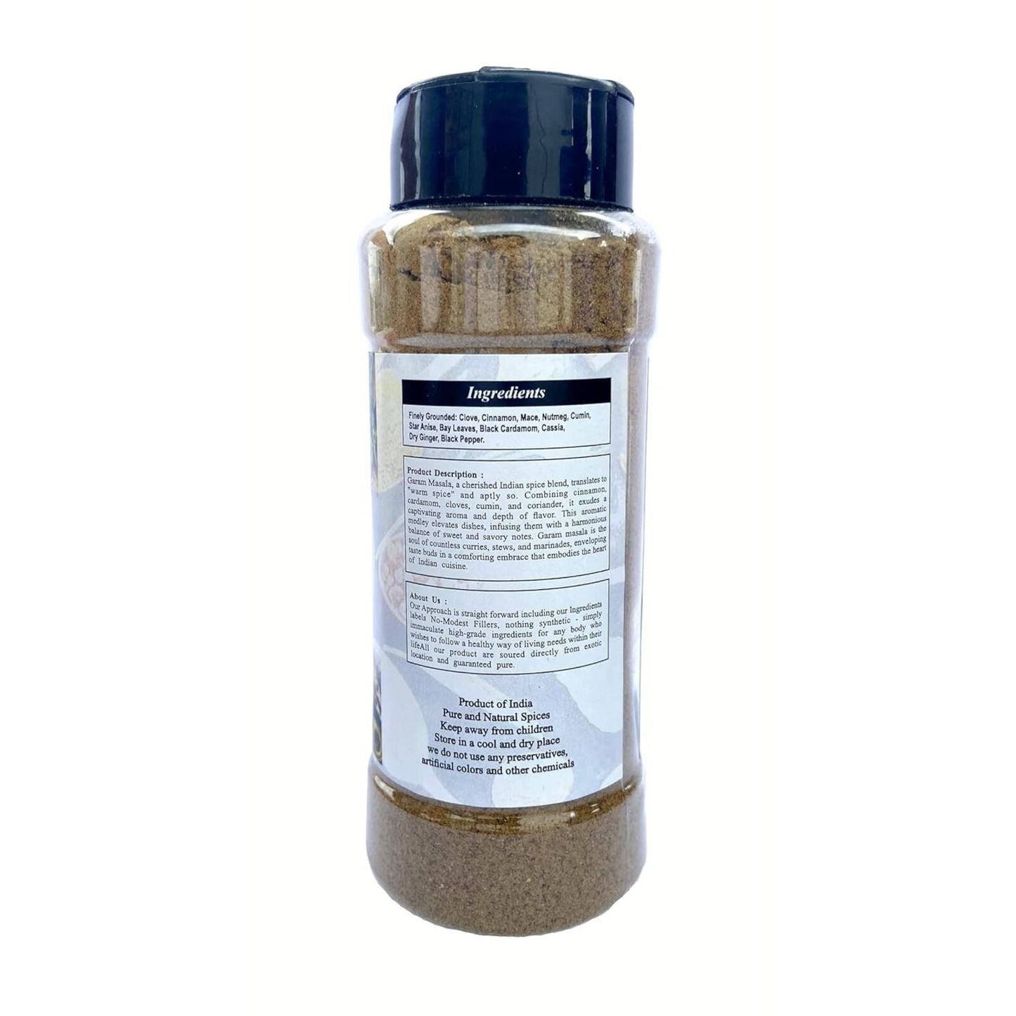 Raslok Indian Garam Masala | 11 Spices Blended | All Natural | Vegan | No Addded Colors | Indian Origin 3.5oz - 100gm