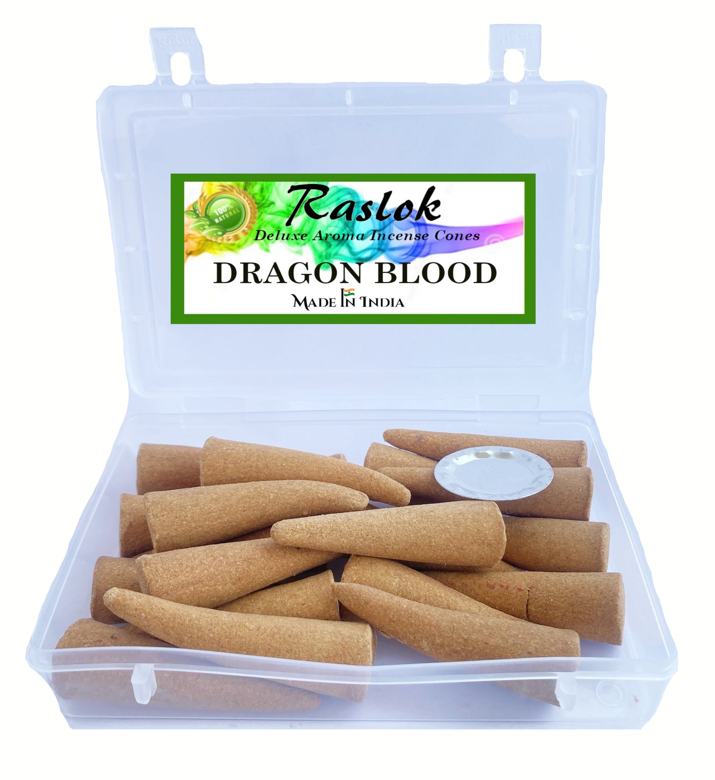 Raslok 100% Natural & Pure Incense Cones