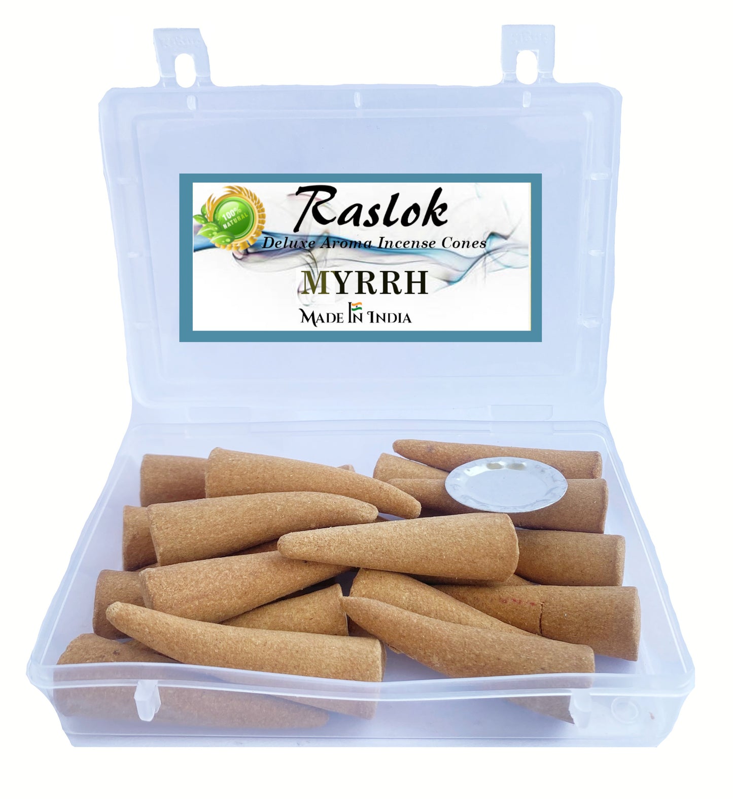 Raslok 100% Natural & Pure Incense Cones