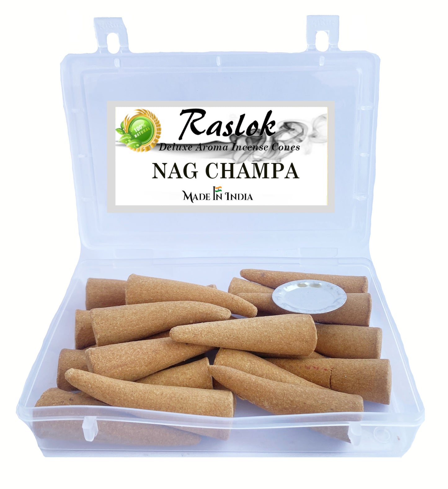 Raslok 100% Natural & Pure Incense Cones