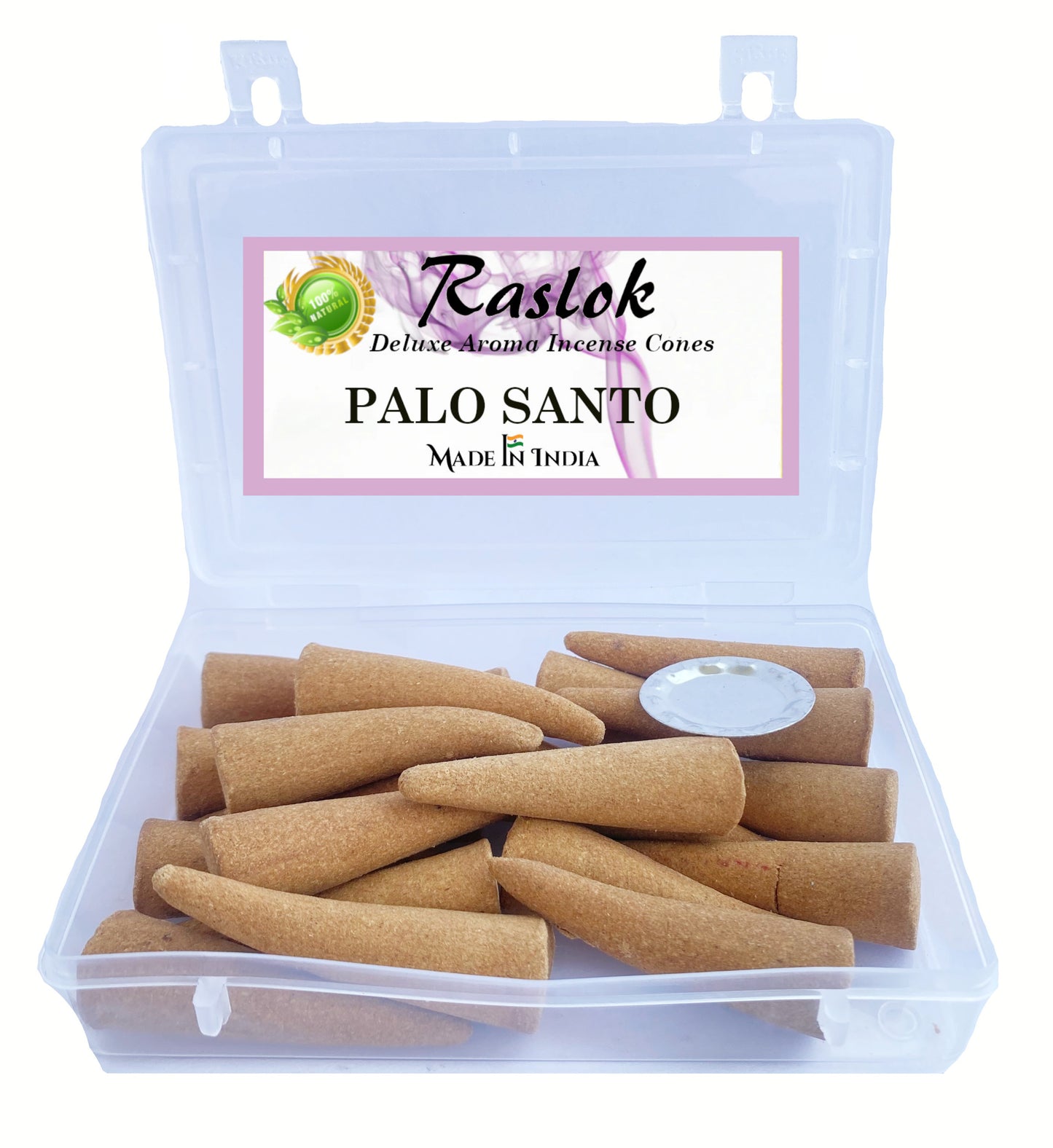 Raslok 100% Natural & Pure Incense Cones