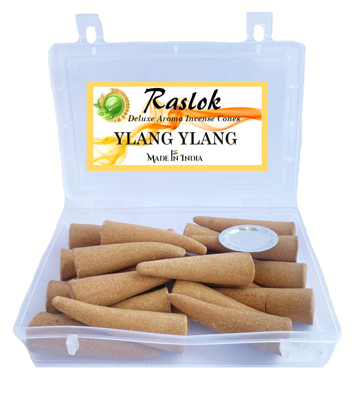 Raslok 100% Natural & Pure Incense Cones