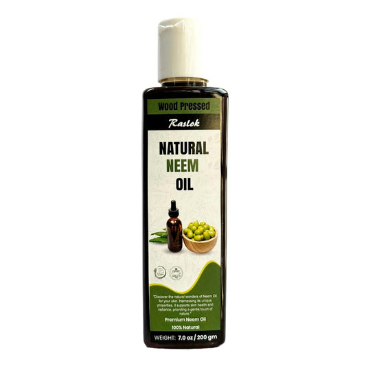 Pure Natural Neem Oil | Wood Pressed