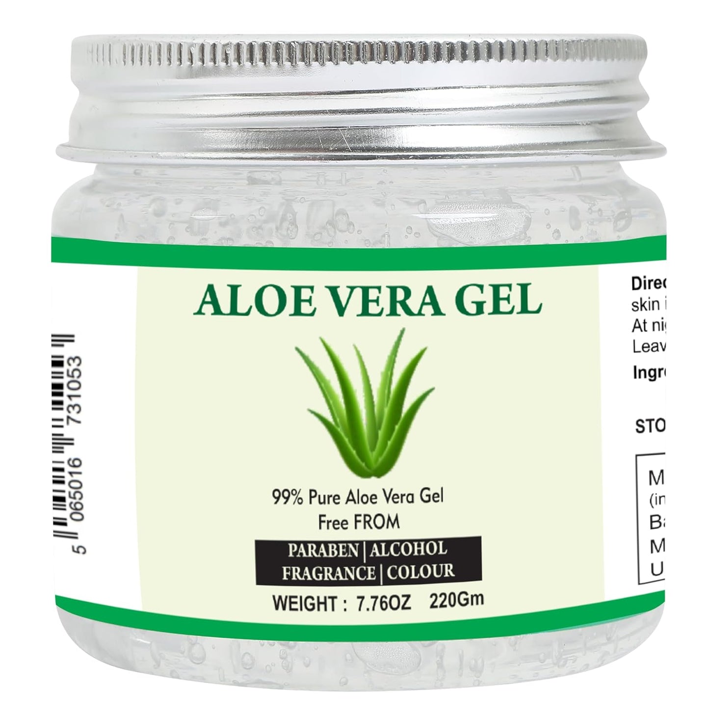 Aloe Vera Gel 100% Pure Organic