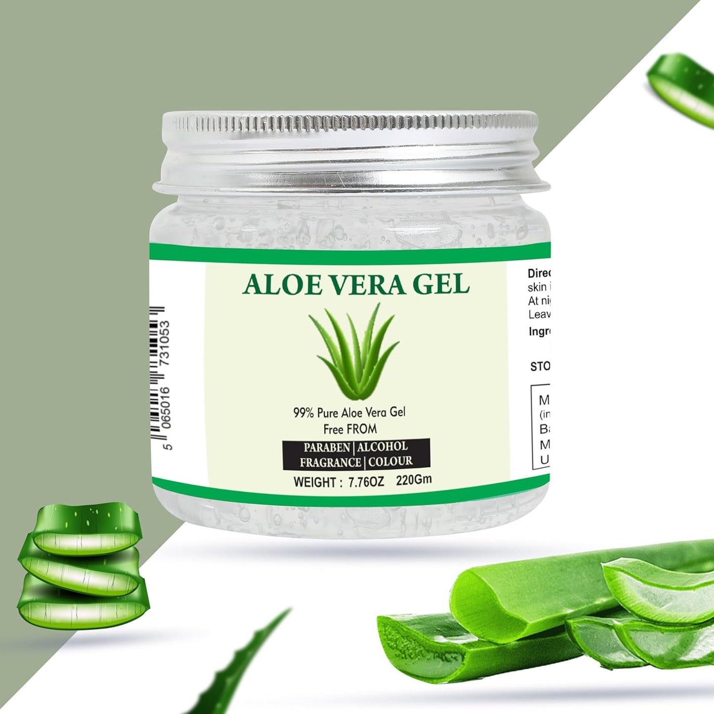 Aloe Vera Gel 100% Pure Organic