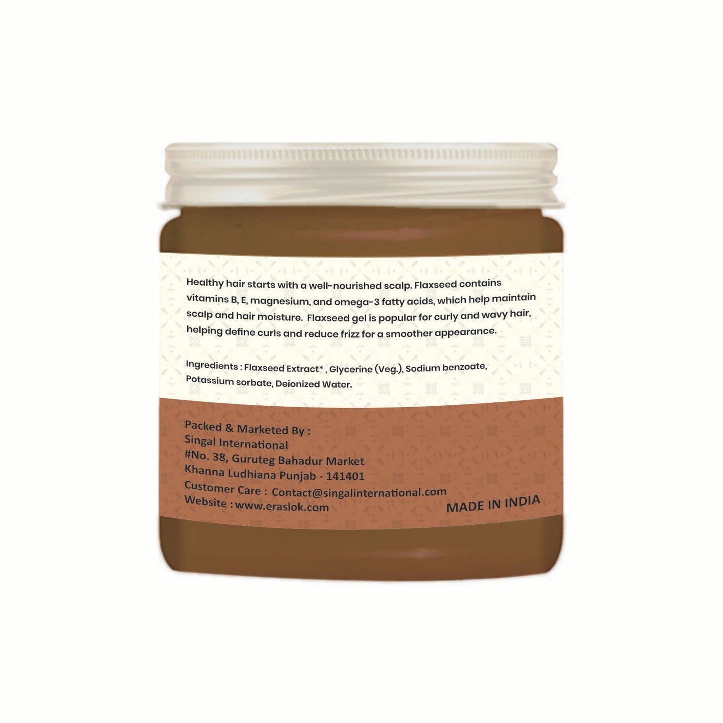 Pure Flaxseed Gel | Supports Healthy-Looking Skin & Hair | Safe for All Skin Types | 6.7 fl oz - 200ml