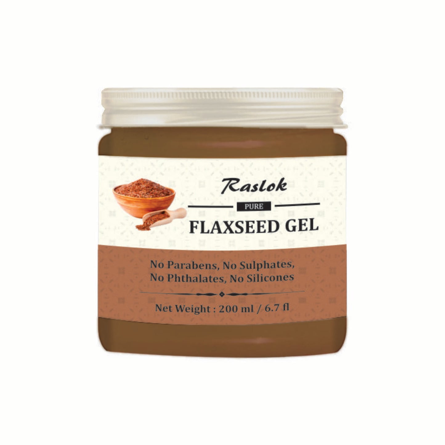 Pure Flaxseed Gel | Supports Healthy-Looking Skin & Hair | Safe for All Skin Types | 6.7 fl oz - 200ml
