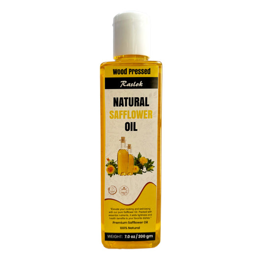 Pure Natural Safflower Oil | Wood Pressed