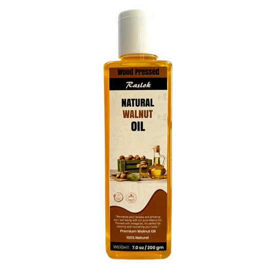 Raslok Pure Natural Walnut Oil | Wood Pressed
